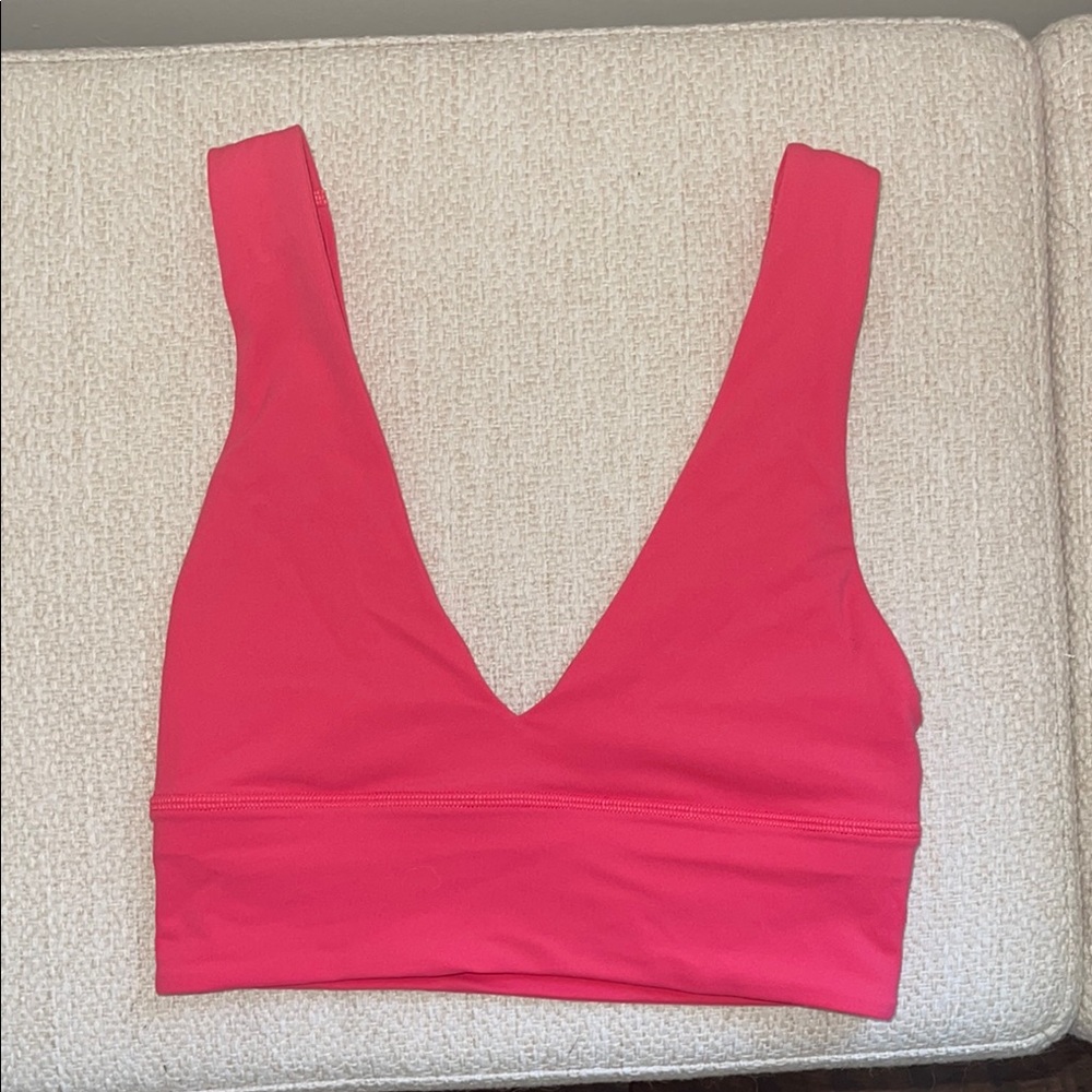 Brand New Woman’s Pink Lululemon bralette/sports bra